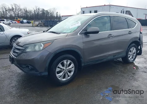 2012 Honda Cr-V Ex-L z USA, uszkodzony, nr VIN 5J6RM3H7XCL001748